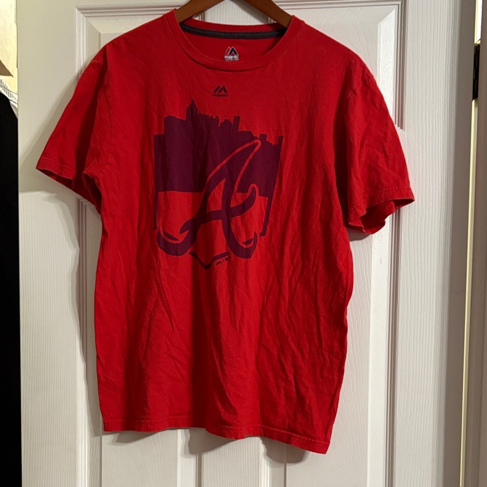 Red Atlanta Braves Shirt